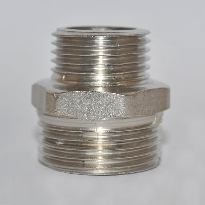 Бочонок (ниппель) 1/2″х3/4″ хром