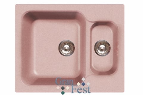 Мойка гранит Granfest GF-S615К реверсивная 2-х сек