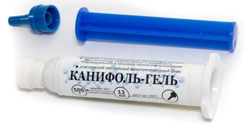 Флюс «канифоль-гель» 12мл с дозат