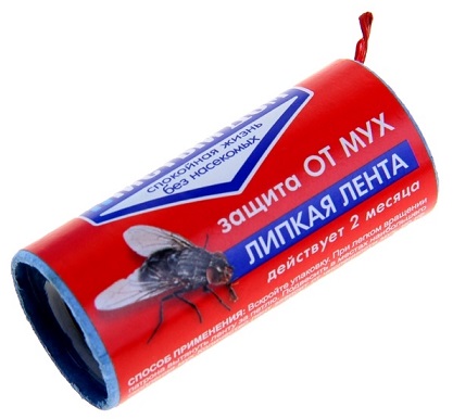 Липкая лента от мух