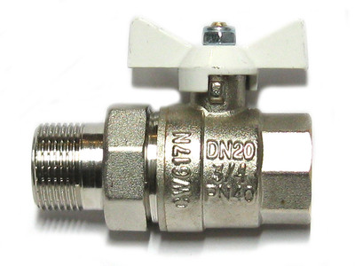 Кран шар 3/4″ баб VALTEC амер