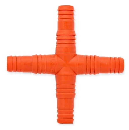 Крестовина для пол/шл оранж 3/4-1″