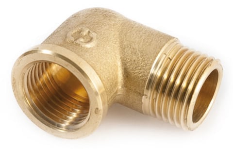 Уголок 3/4″ г-ш латунь