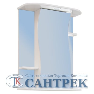 Зеркало-шкаф «Лилия 550 С» (с подсветкой) 550*700*234